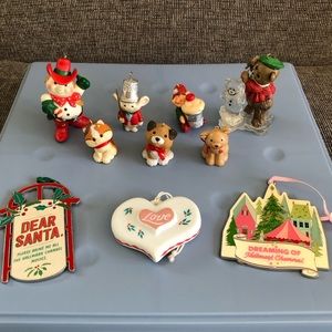 Pre-owned Hallmark Ornaments (Set of 10)
